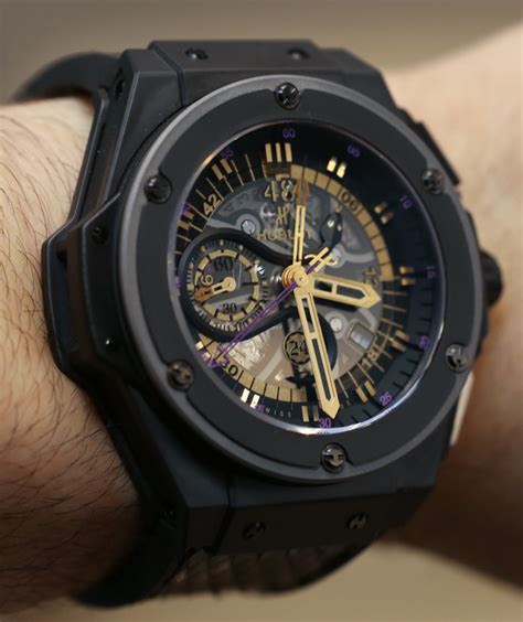 hublot black yellow|Hublot black mamba.